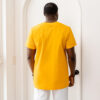 Lubanzi Men's African Embroidered Tunic (Gold) - Image 6