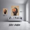 Black Flower Girl Art |  Afrocentric Wall Print, Vintage Style African American Painting - Image 6