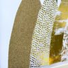 Gold Metallic Original Minimalist Artwork 18x24 | Apartment decor - Image 7