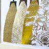 Gold Metallic Original Minimalist Artwork 18x24 | Apartment decor - Image 8